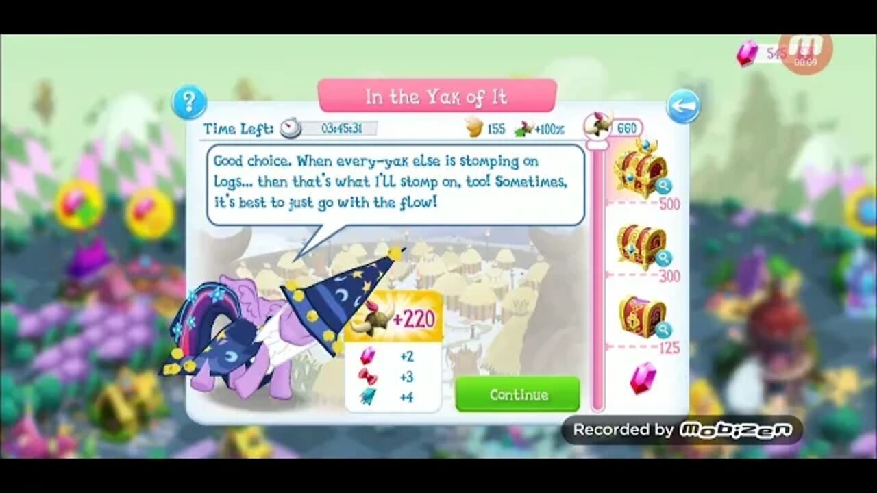 Princess Luna won 2 Rubies!