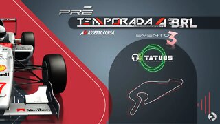 BRL PRE TEMPORADA - FORMULA TATUUS - NURBURGRING SPRINT GT - ASSETTO CORSA