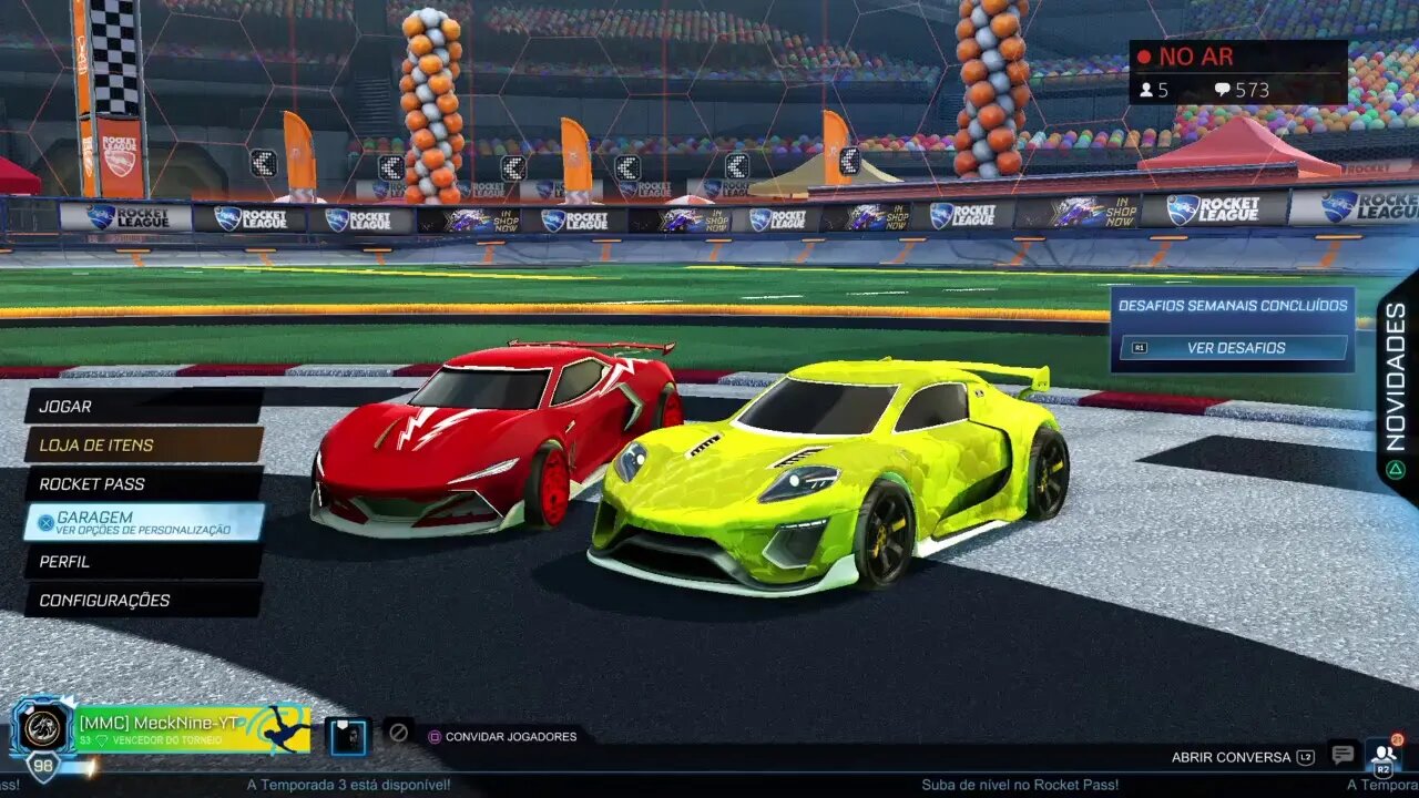 ROCKET LEAGUE - Mas Fim de Temporada