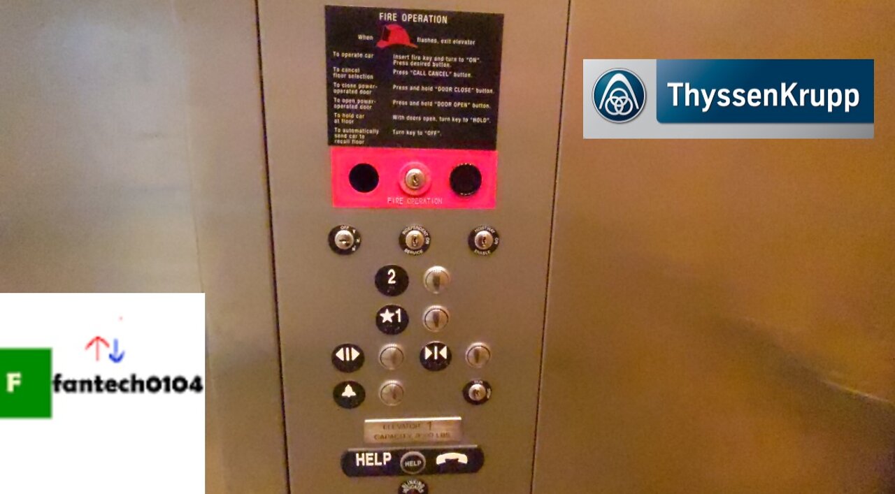 Thyssenkrupp Hydraulic Elevator @ Greenburgh Public Library - Elmsford, New York