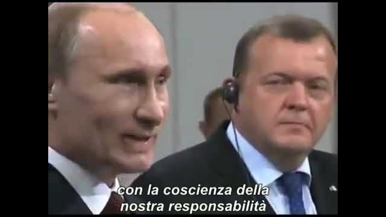 Vladimir Putin rimette ordine nell'agenda internazionale. 26.04.2011