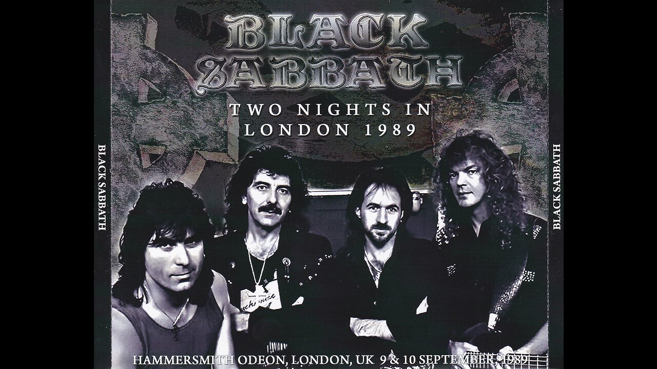 Black Sabbath - 1989-09-09&10 - Two Nights In London