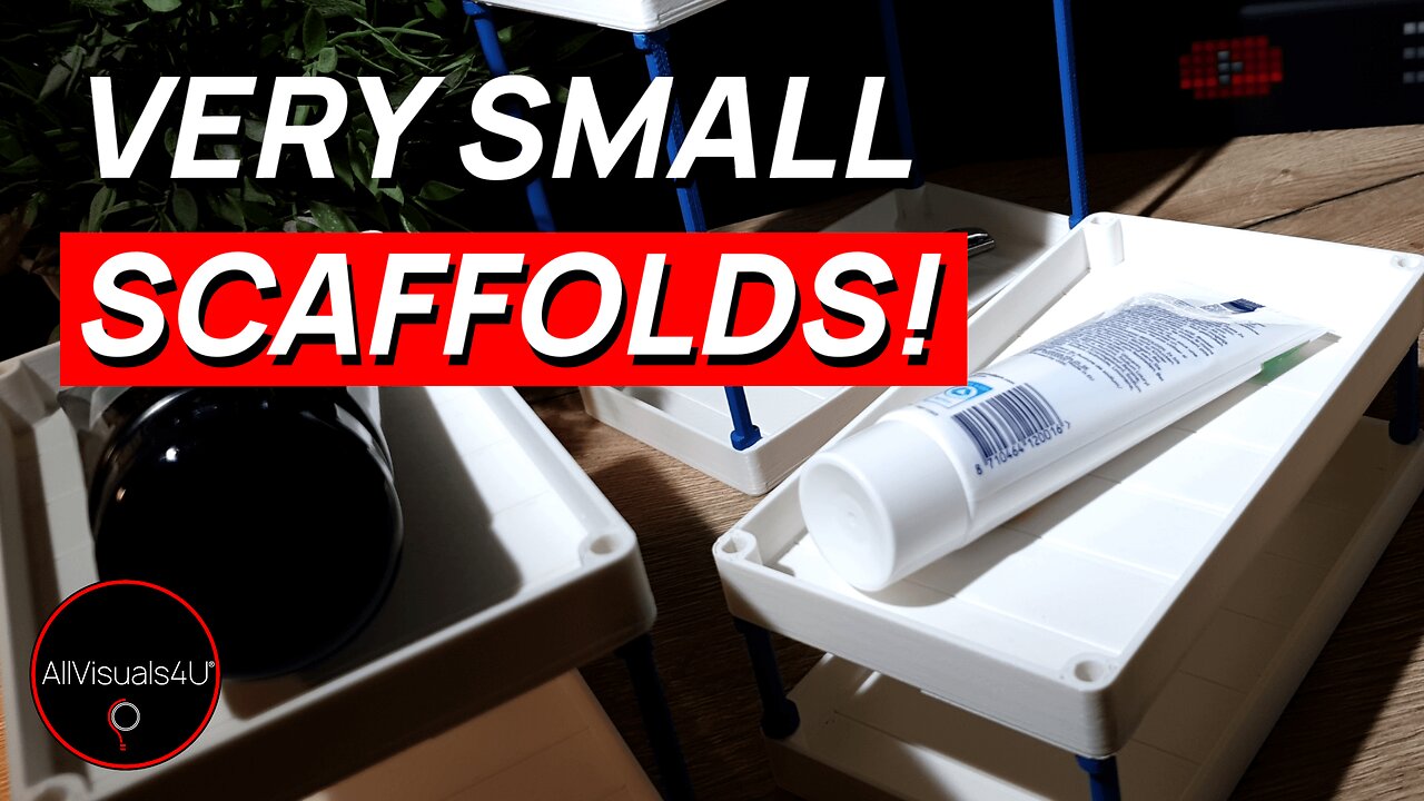 🚧 3D Print Organizer - 3D Printed Scaffolds - Scaffold Storage Ideas