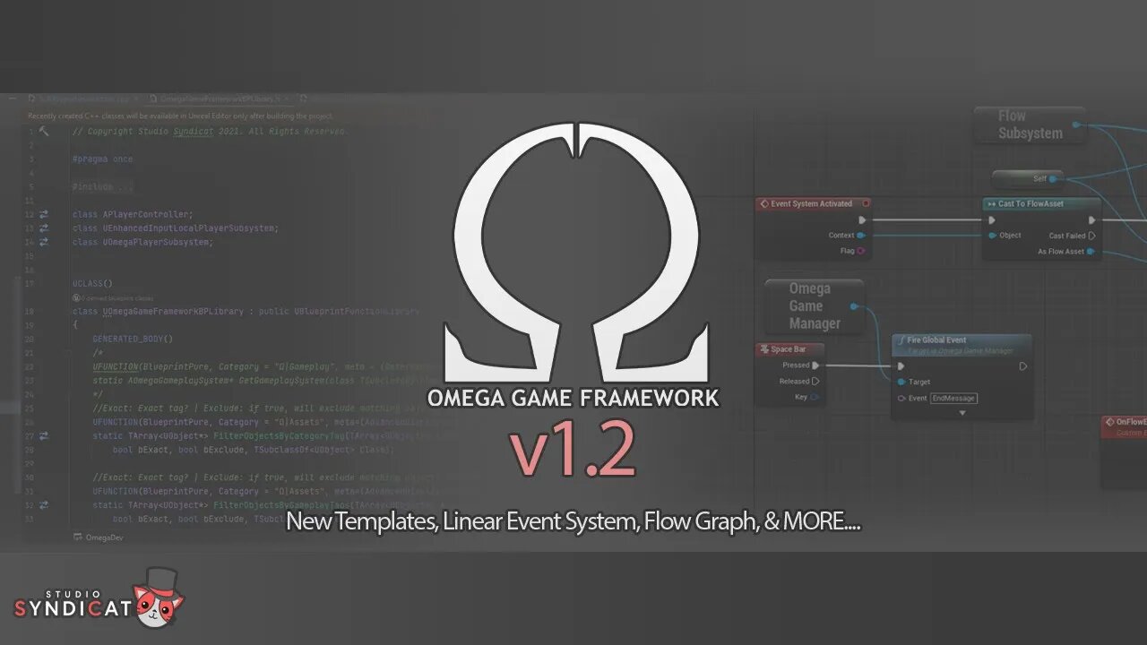 Omega Game Framework v1.2 Presentation | SyndiCast - August 2022