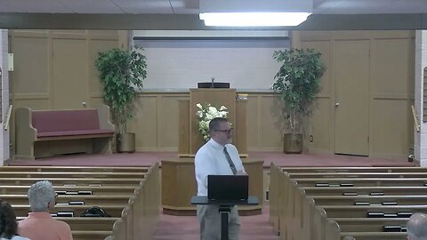 Bible Class Sunday August 6, 2023