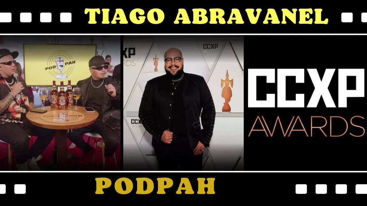 Ex-BBB TIAGO ABRAVANEL NA CCXP ENTREVISTADO PELO PODPAH | PODPAH ESPECIAL CCXP AWARDS