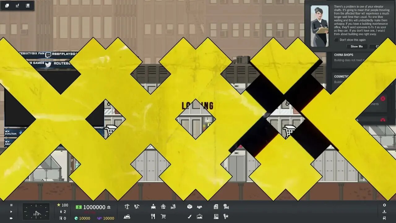 Trying to Build a Skyscraper (R66F Plays Project Highrise, Episode #1 - Twitch Livestream Replay)