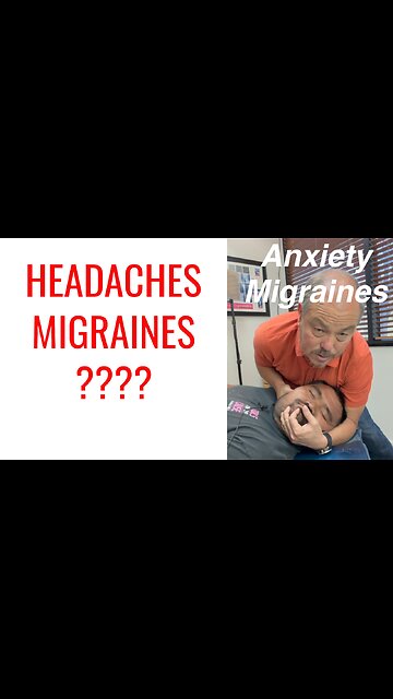 Migraines & Anxiety treated by Chiropractor