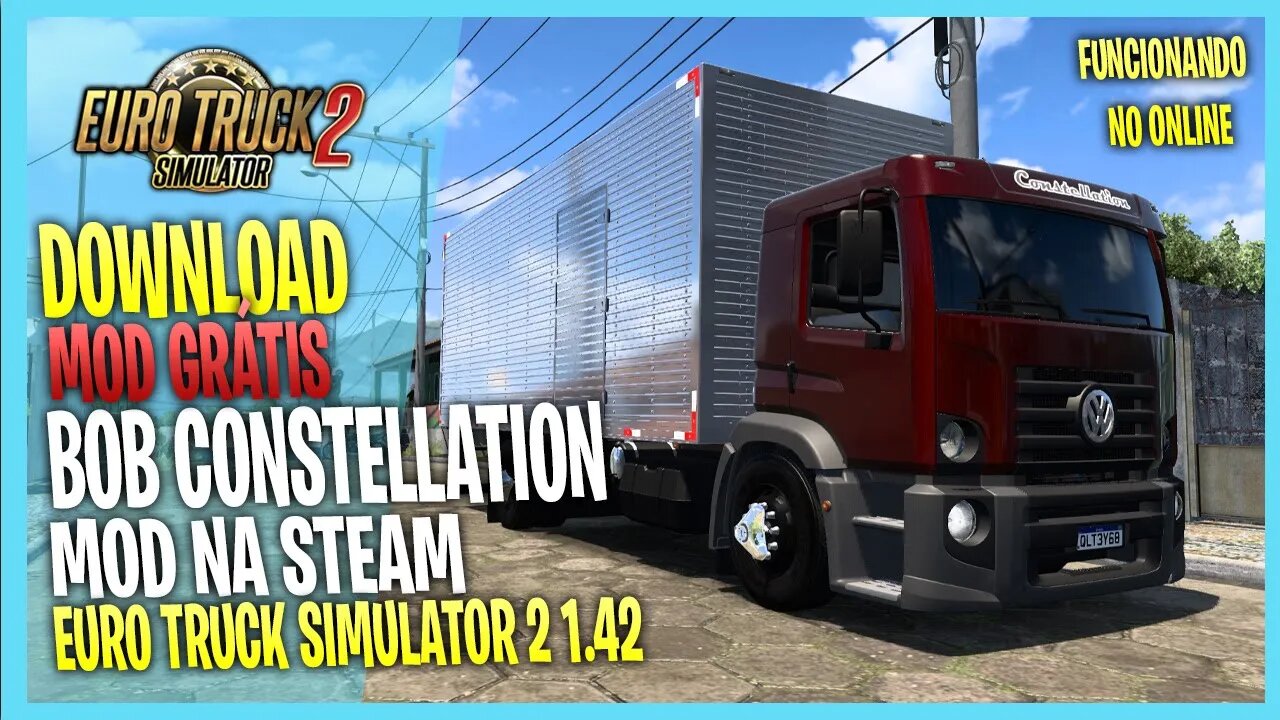 MOD GRÁTIS Bob Constellation Bau Mod na STEAM PARA EURO TRUCK SIMULATOR 2 MODS ETS2 1.42