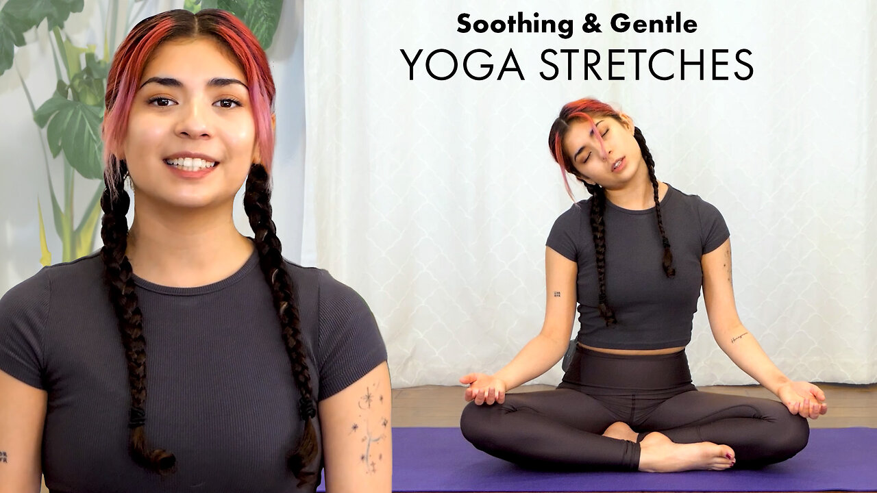 🌸Stress Relief & Flexibility Boost: Yoga Workout Routine with Alex 🧘‍♀️Master Flexibility