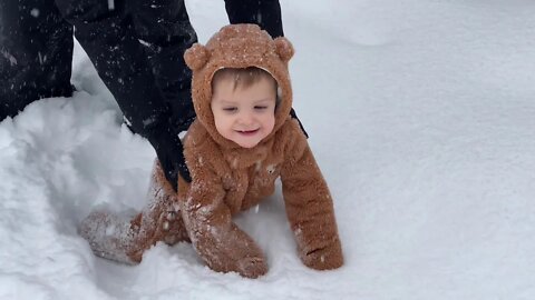 First Snow Storm in New England for the Winter - TWE 0251
