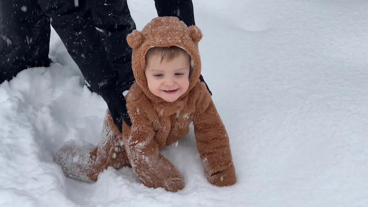 First Snow Storm in New England for the Winter - TWE 0251