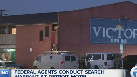 Raid on Detroit motel