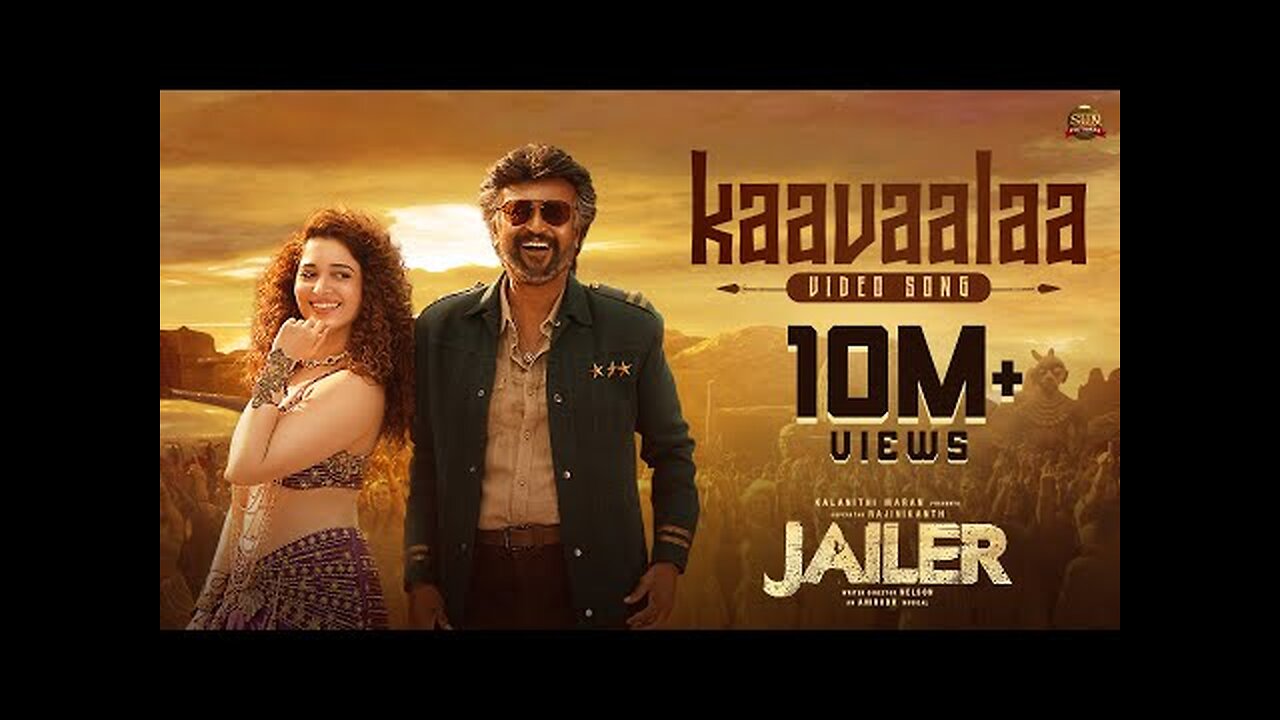 JAILER - Kaavaalaa Video Song - Superstar Rajinikanth - Sun Pictures - Anirudh - Nelson - Tamannaah