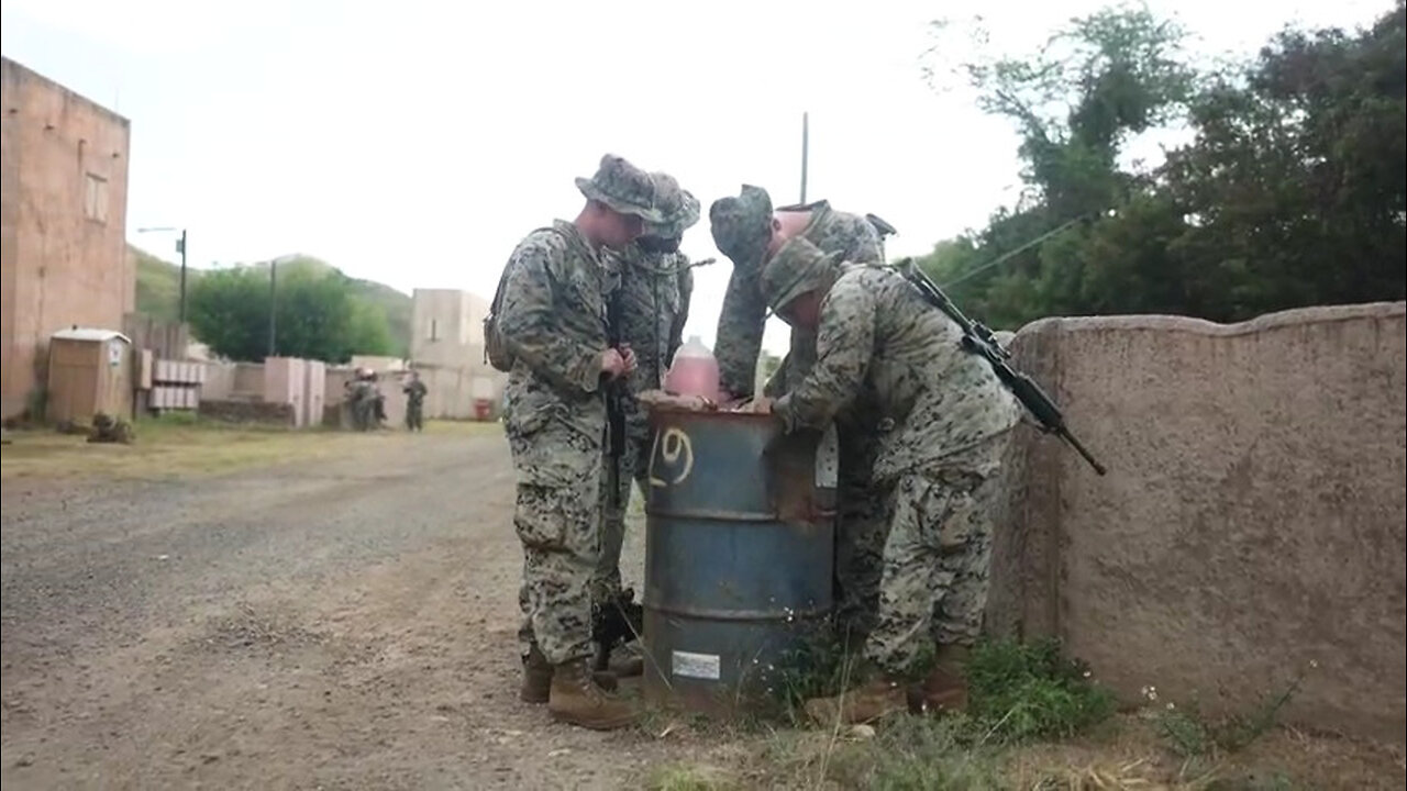 3d LLB conducts Land Navigation at MCTAB