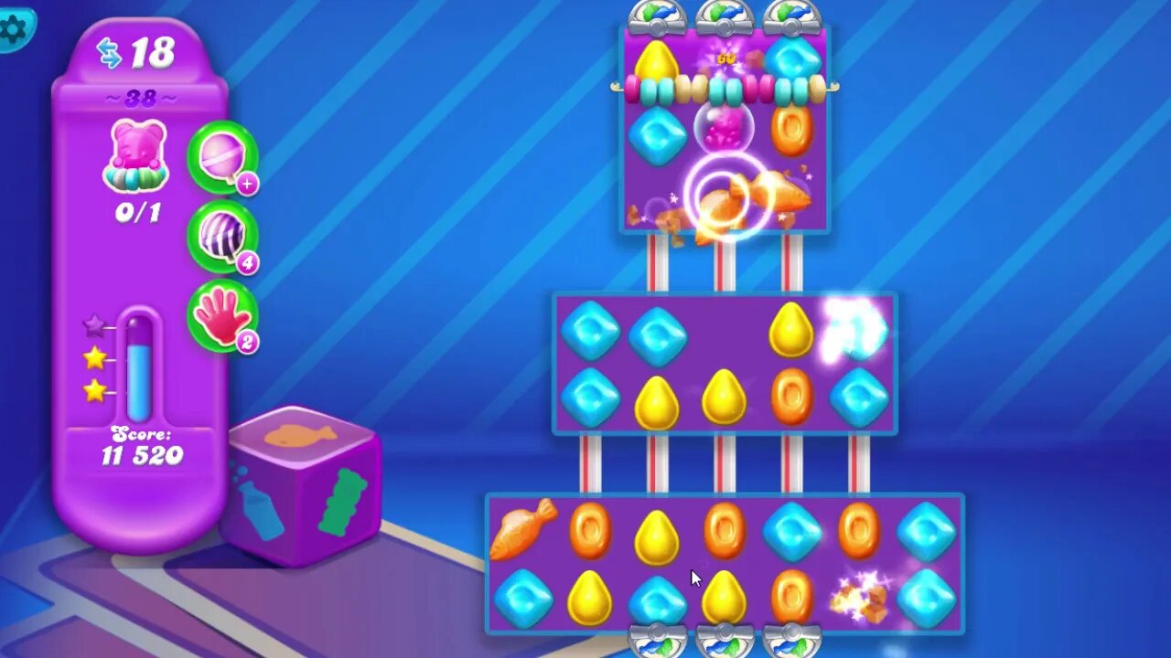 Candy Crush Soda Saga Level 38