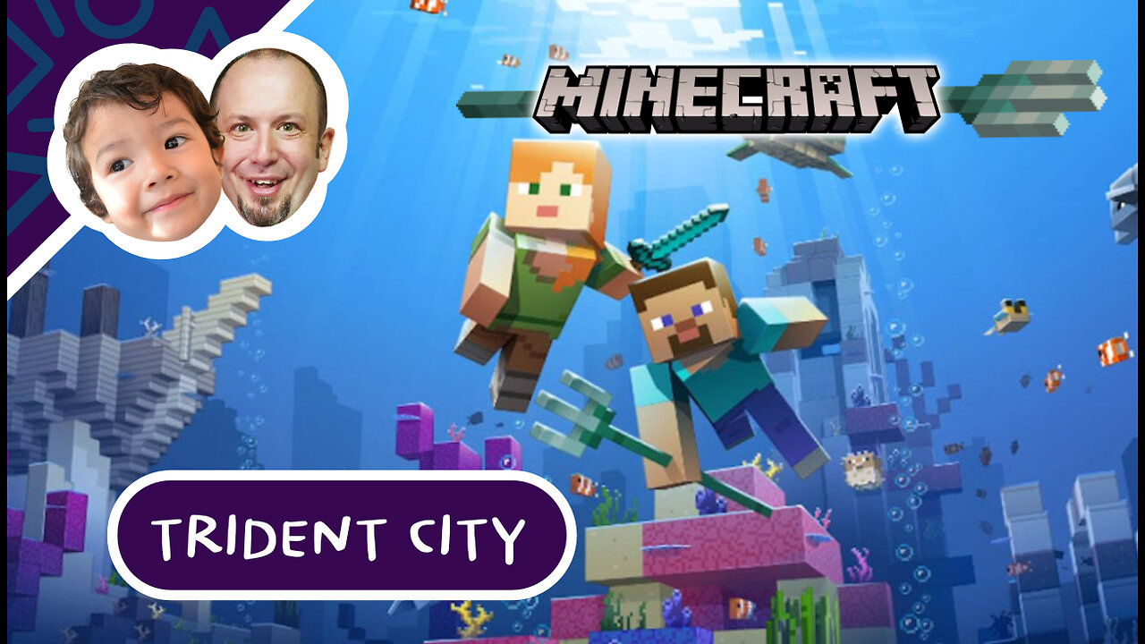 Let's Take a Tour TRIDENT CITY Minecraft