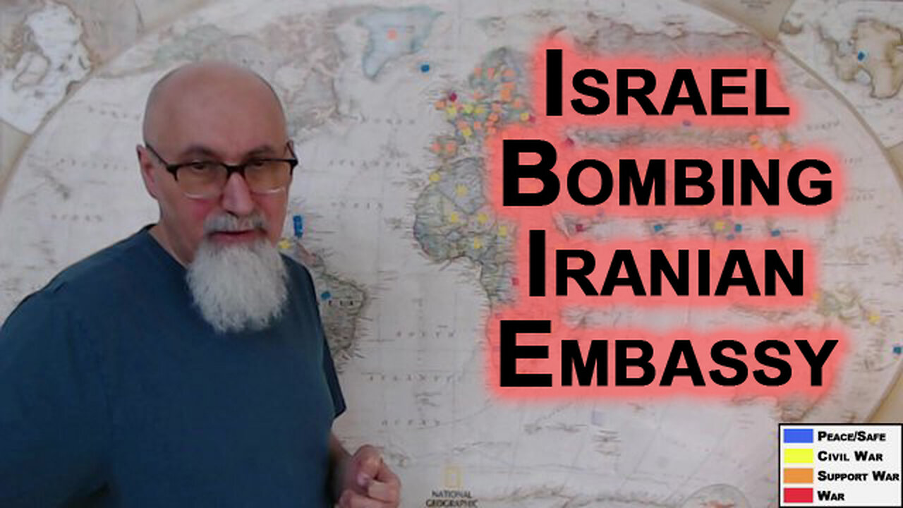 Israel Bombing Iranian Embassy Is a War Crime and a Declaration of War: WW3 Update