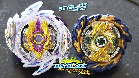 RAGE LONGINUS .Ds' 3A vs MIRAGE FAFNIR .Nt 2S - Beyblade Burst ベイブレードバースト