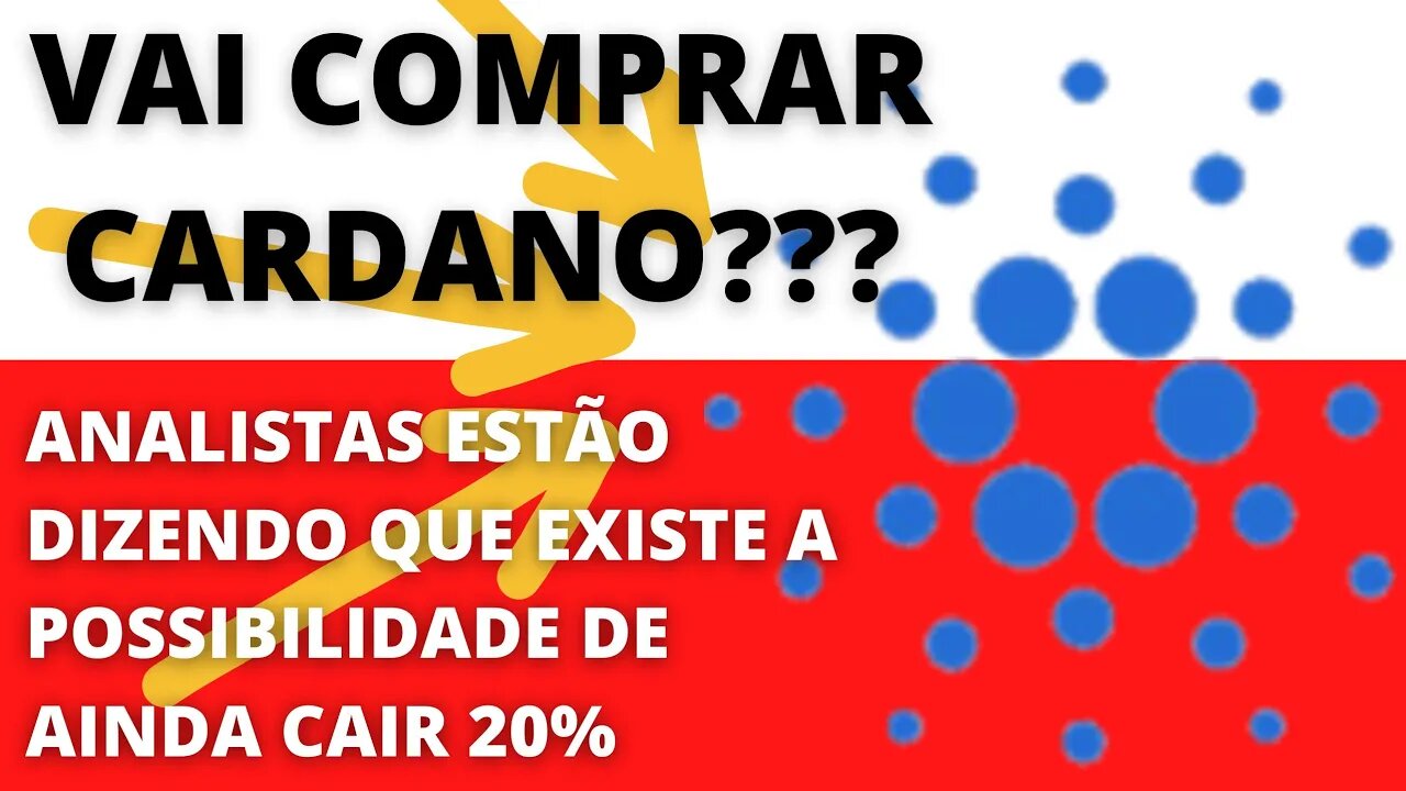 Vai comprar #cardano ?? fique atento a possibilidade de queda! - 159