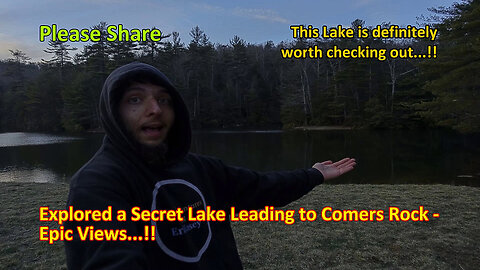 Explored a Secret Lake Leading to Comers Rock - Epic Views...!!