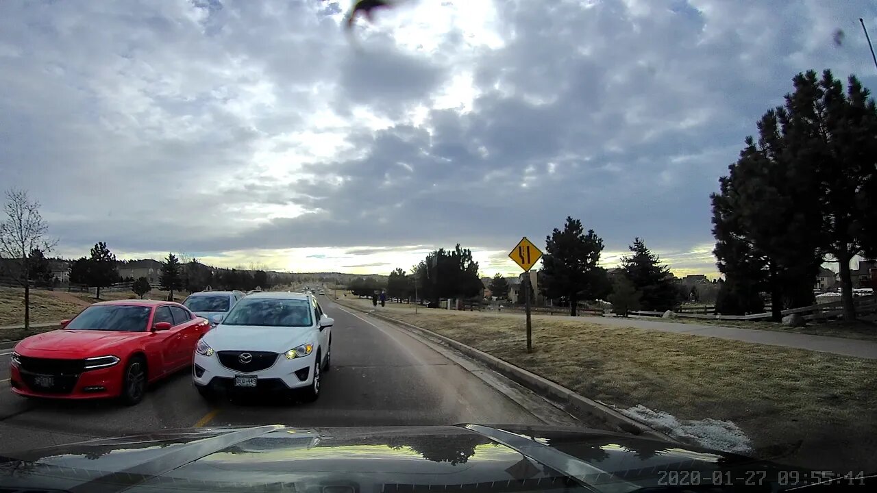 2020 Bad Driver - Wrong side of the road!