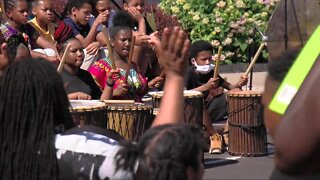 Juneteenth celebrations kick off with student performances and block party