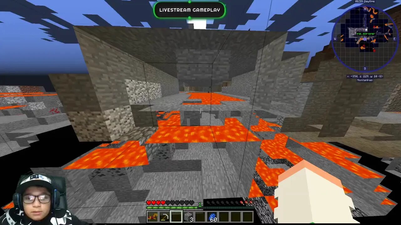 Live de Minecraft com Inscritos - #eoroper #pai_Eoroper