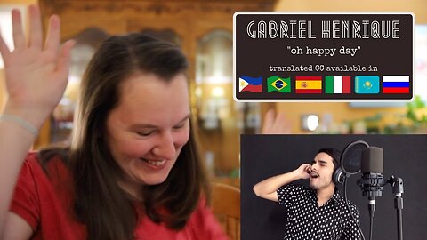 Gabriel Henrique Reação | "Oh Happy Day" [Reaction]