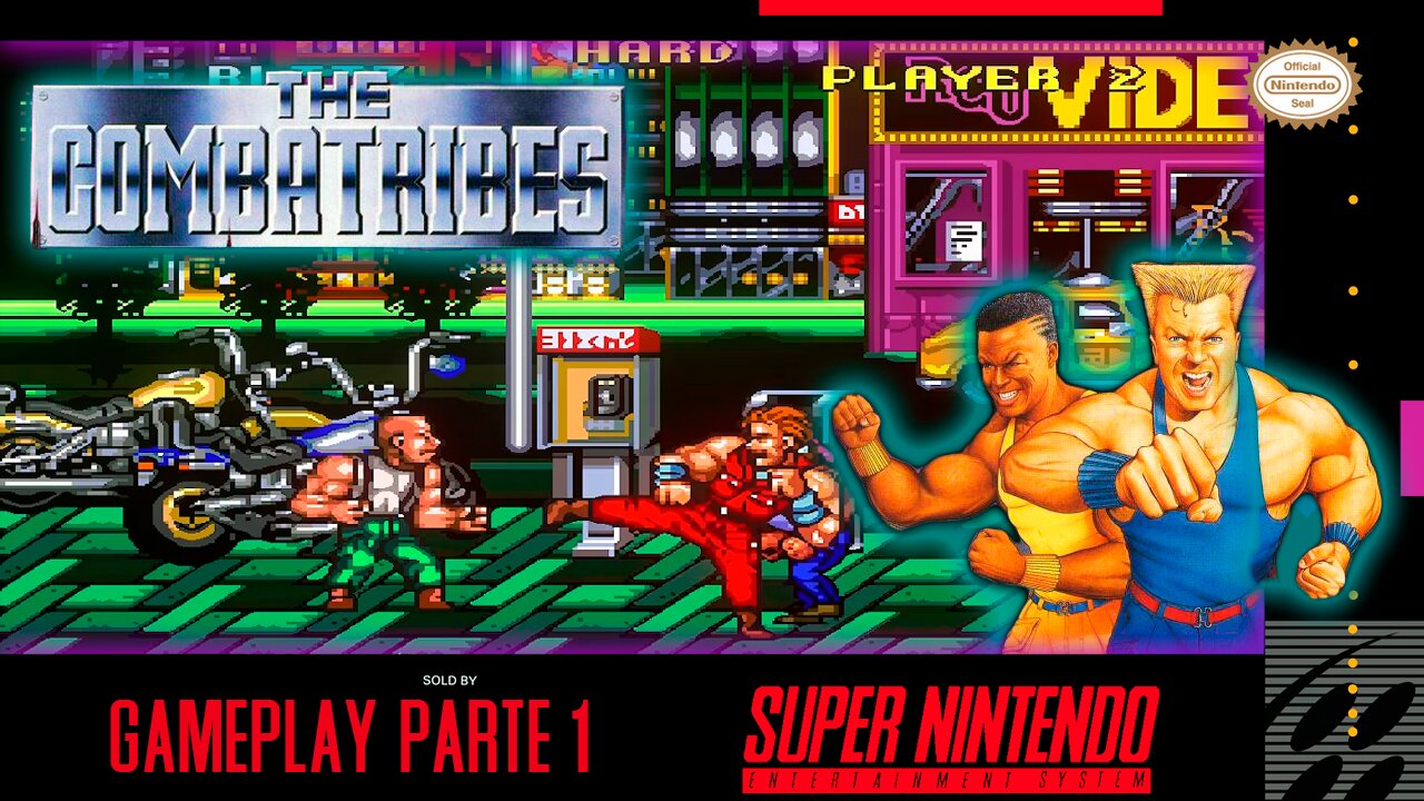 The Combatribes PARTE 1 || 720p + 60FPS + Shaders || #snes