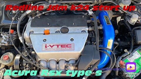 Acura Rsx type s k24 (rbb) swap part 4