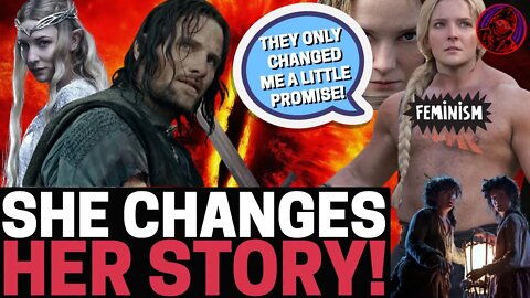 Rings Of Power Actress MORFYDD CLARK CHANGES HER STORY And Says She Was CONFUSED On GALADRIEL CHANGE