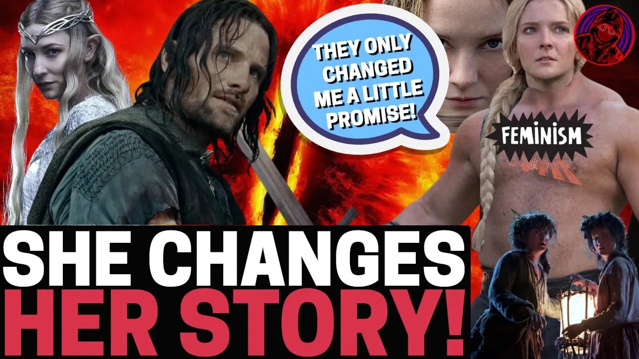 Rings Of Power Actress MORFYDD CLARK CHANGES HER STORY And Says She Was CONFUSED On GALADRIEL CHANGE