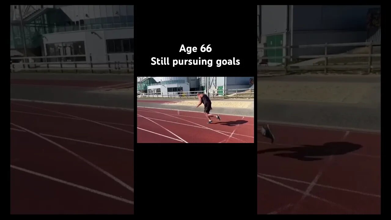 Age 66 still pursuing goals.. Strong start matters in life and progress.