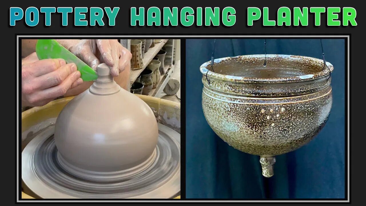 How To Make A Pottery Hanging Planter