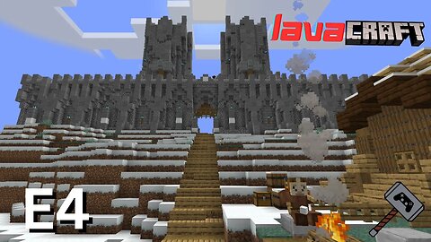 lavaCRAFT E4 | Snowland Fortress | Minecraft SMP 1.19.3