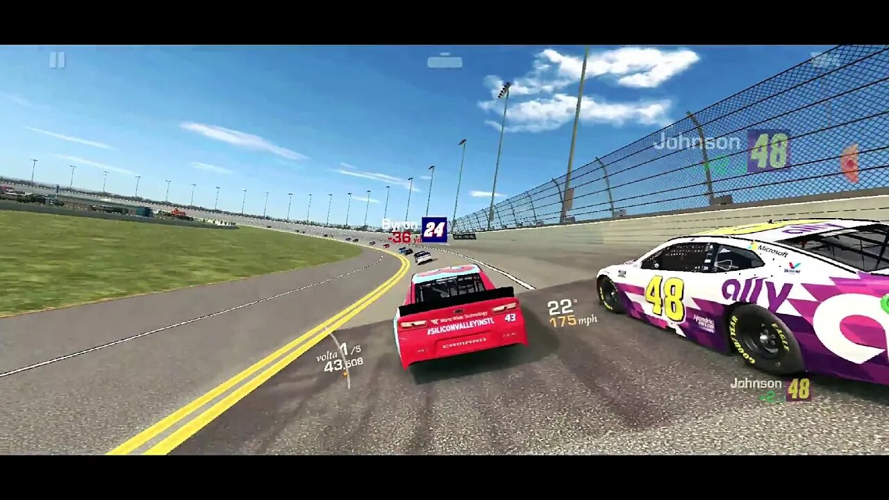 GUIGAMES - Real Racing 3 - Richard Peter MotorSports NASCAR Daytona 5º lugar - 29-12-2020