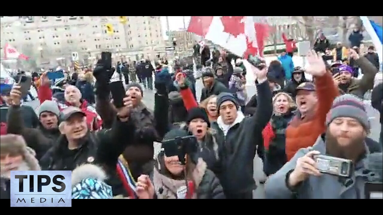 On-the-ground footage from Ottawa protests