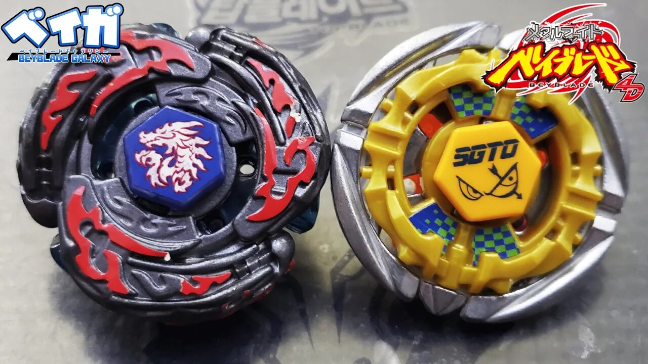 L-DRAGO DESTROY F:S vs FLAME SAGITTARIO C145S - Metal Fight Beyblade メタルファイトベイブレード