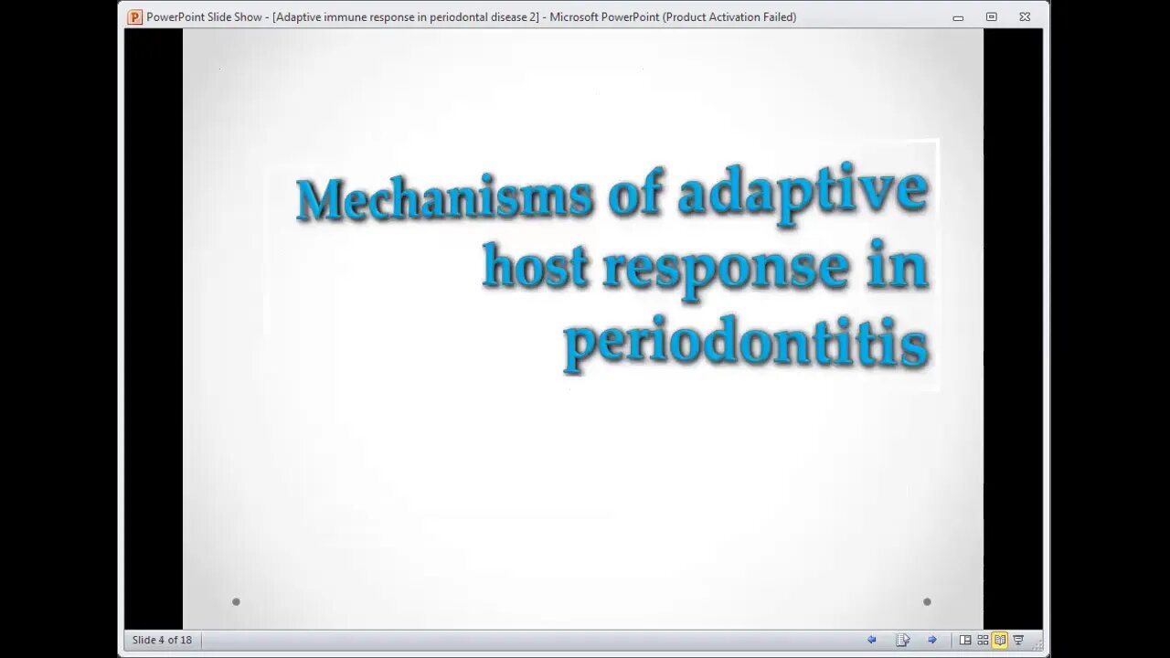 Periodontology L11 (Adaptive immune response)