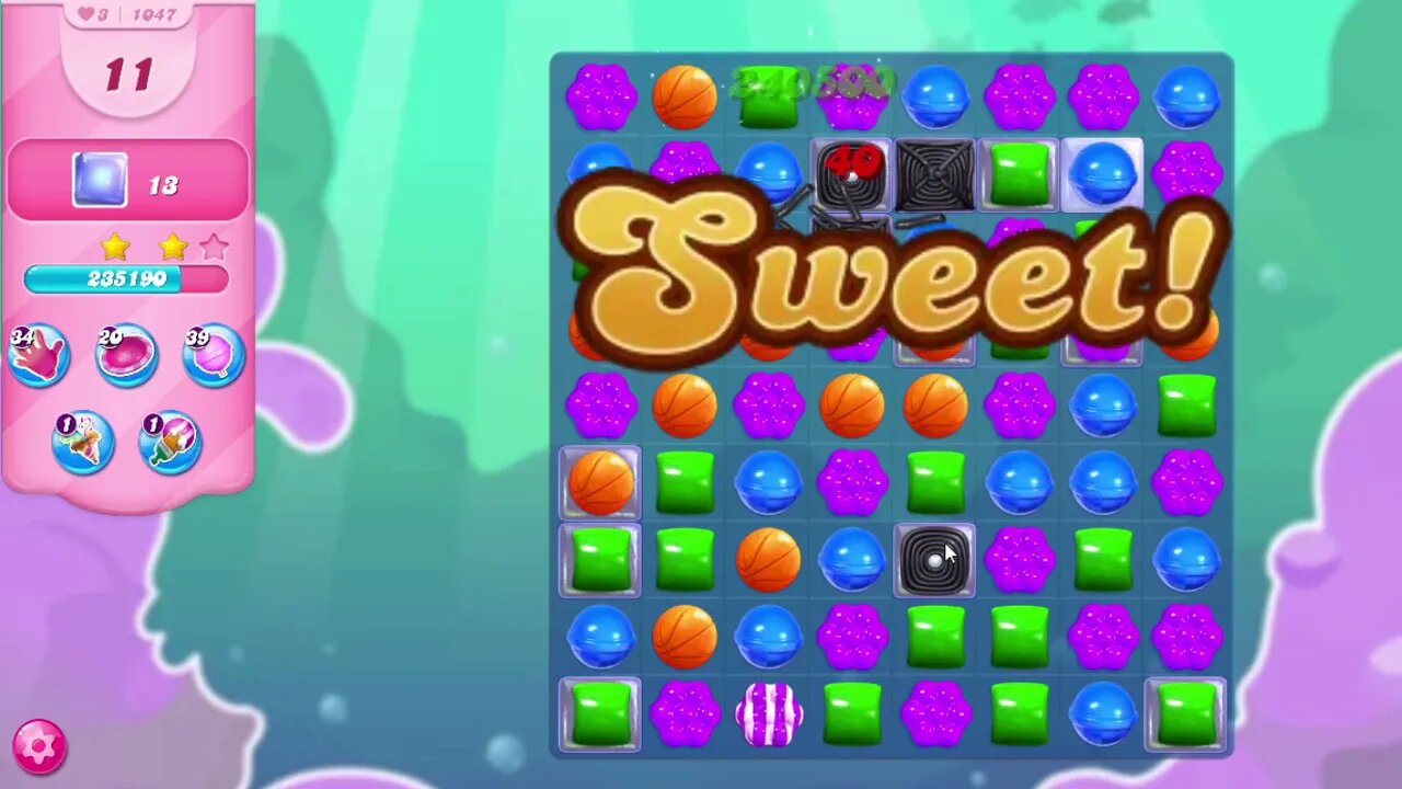 Candy Crush Saga Level 1047