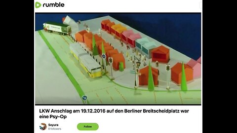 LKW Anschlag am 19.12.2016 auf den Berliner Breitscheidplatz war eine Psy-Op