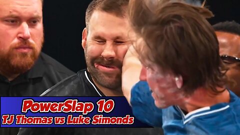 TJ Thomas vs Luke Simonds - PowerSlap 10 #powerslap10 #slapfight #ufcslap