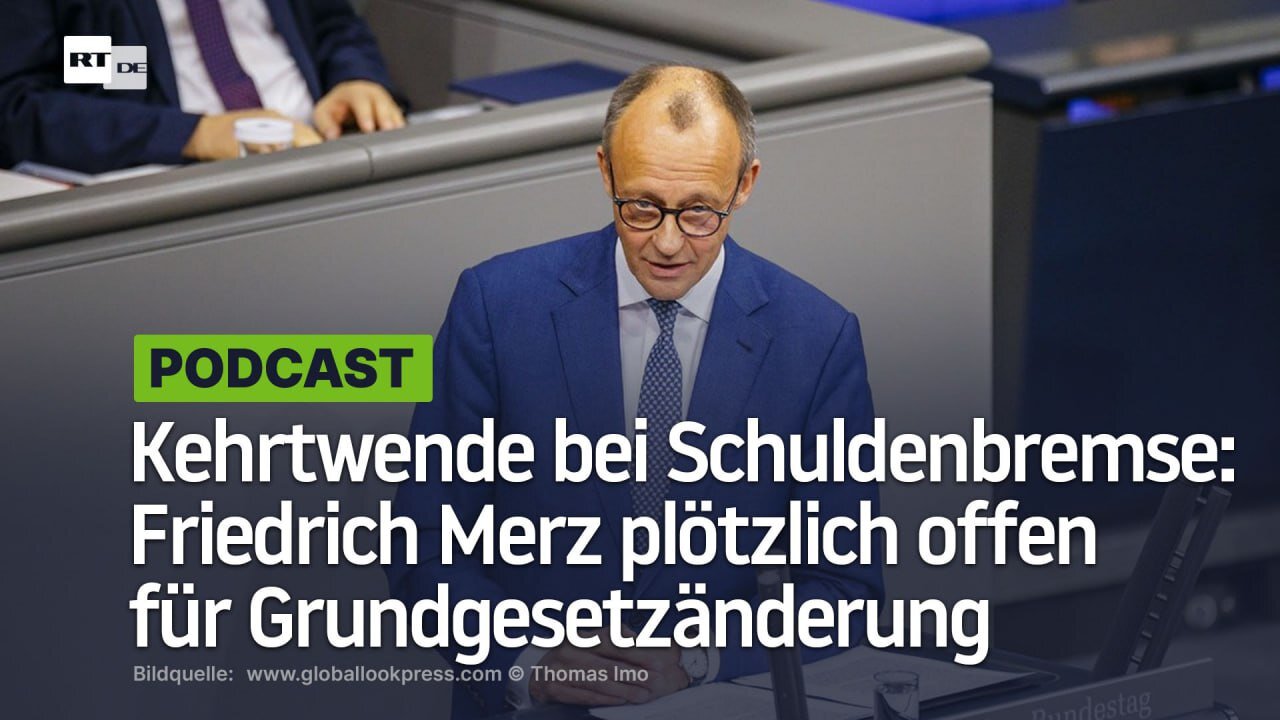 Kehrtwende bei Schuldenbremse: Friedrich Merz plötzlich offen für Grundgesetzänderung