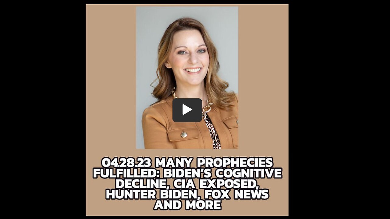 Julie Green subs O4 28.23 MANY PROPHECIES FULFILLED: BIDEN'S COGNITIVE DECLINE, CIA EXPOSED,