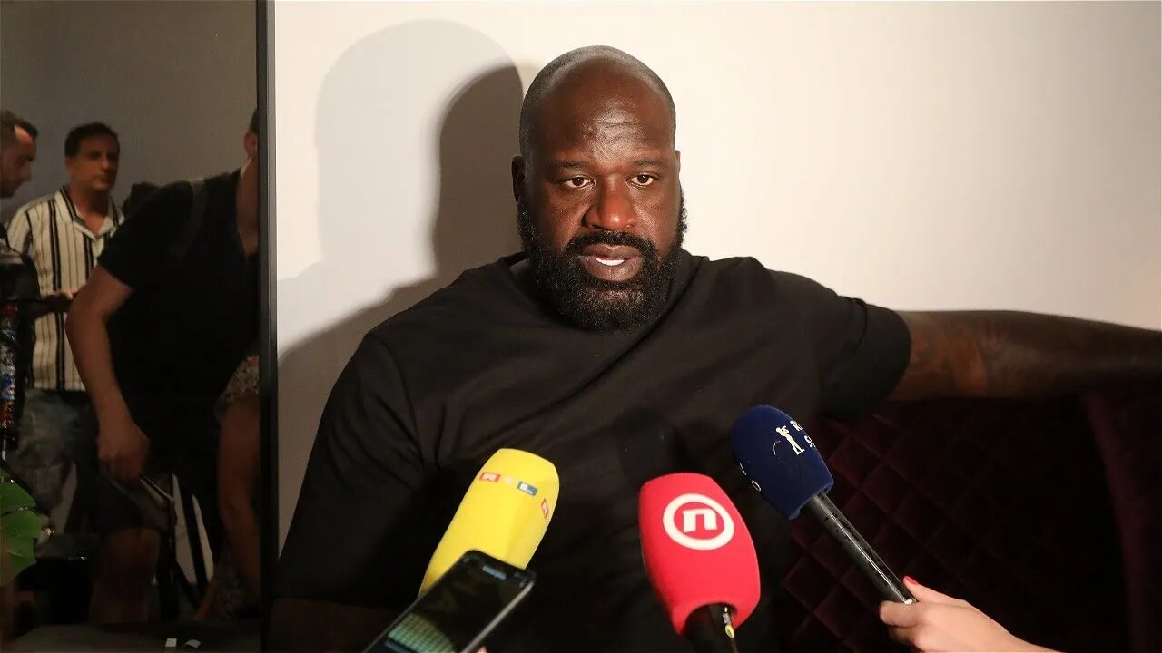 Bivši NBA košarkaš Shaquille O'Neal dao izjavu za medije