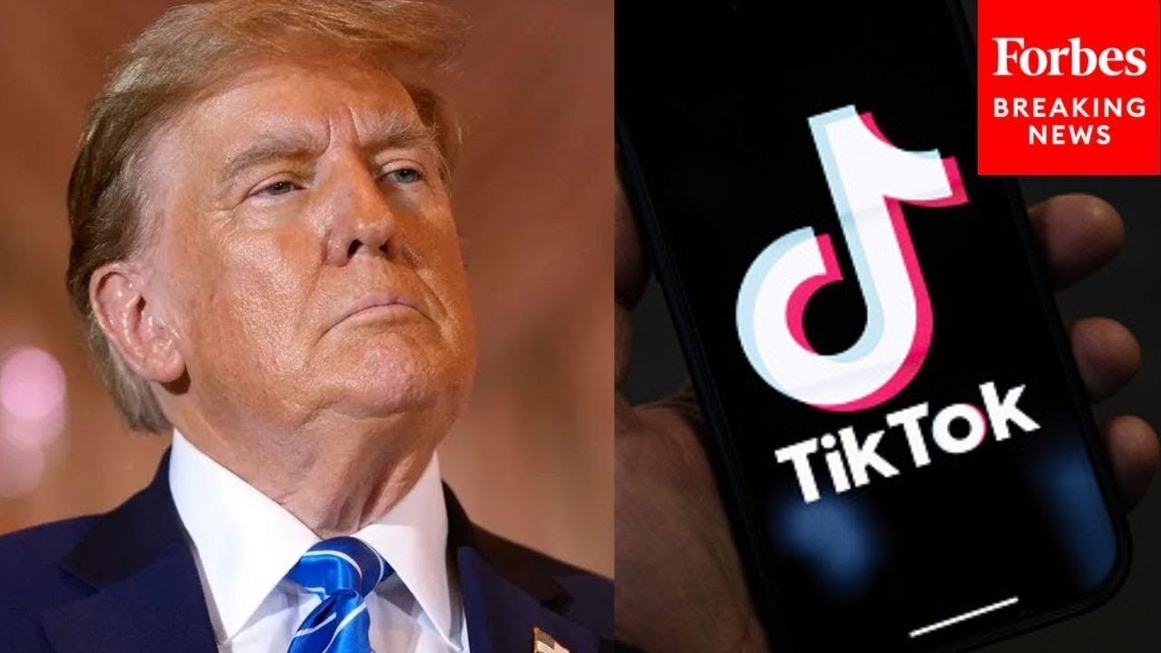 Trump Asked How He Plans To Stop The Ban On TikTok Next Month