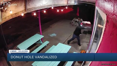 Midtown Tulsa donut shop vandalized again