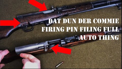 Stupid Gun Myths - Episode 6: "Filing Down" the Firing Pin on an SKS Makes it Full Auto.......