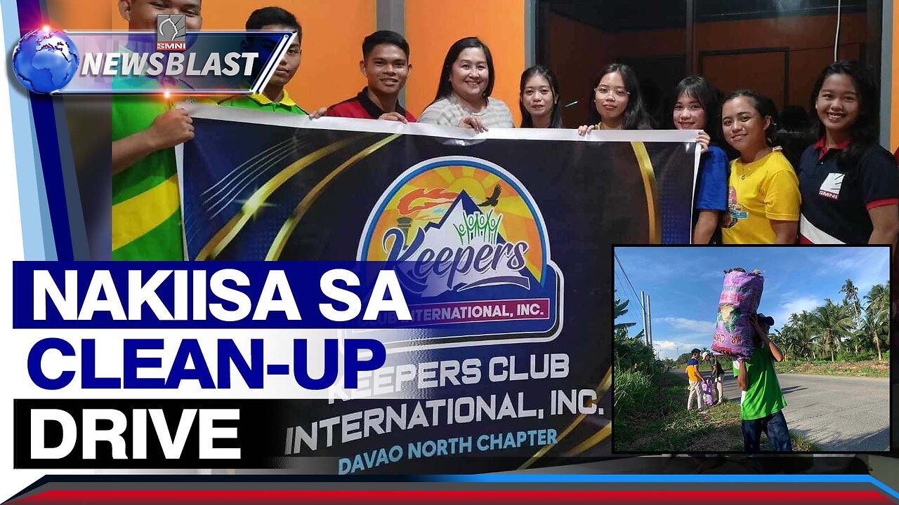 Keepers Club Int’l sa Tagum City, nakiisa sa clean-up drive ng World Environmental Awareness Day